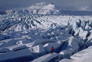 Breiðamerkurjökull, Iceland Glacier