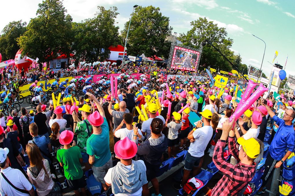 Stage 1 at the Tour de Pologne