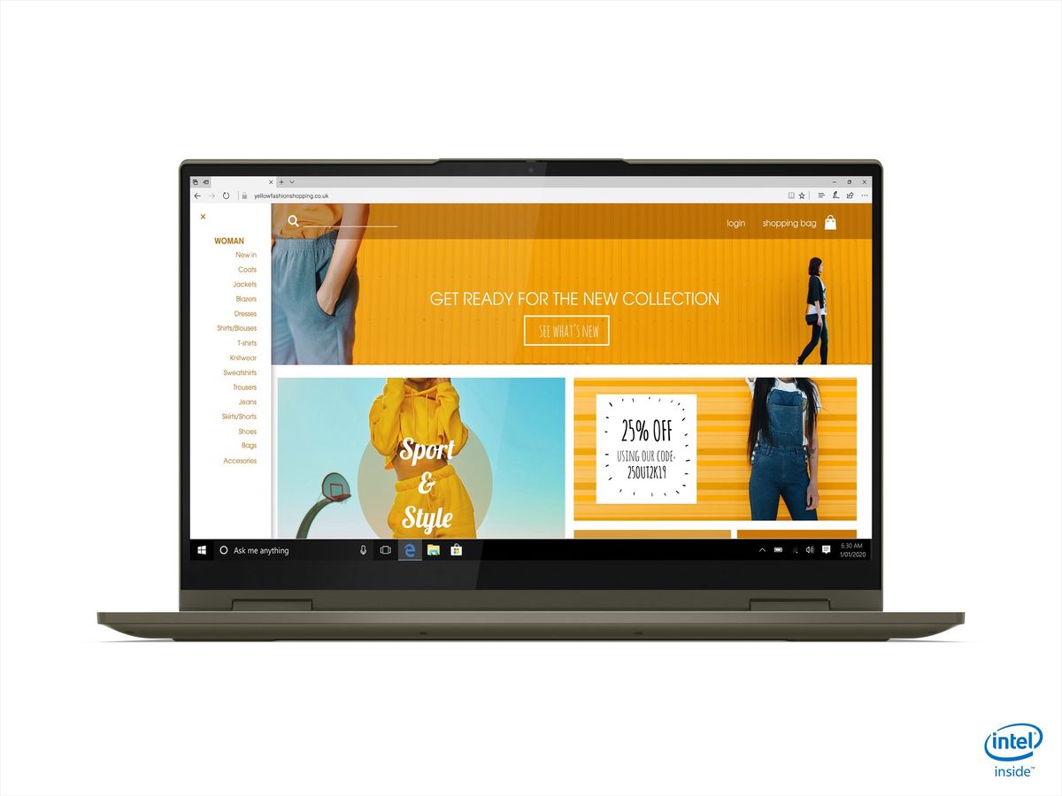 Lenovo Yoga 7 Flat Front