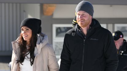 Prince Harry, Duke of Sussex and Meghan, Duchess of Sussex attend the Invictus Games One Year To Go Event on February 14, 2024