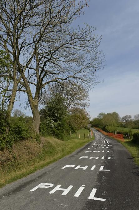 La Redoute painted for local hero Philippe Gilbert