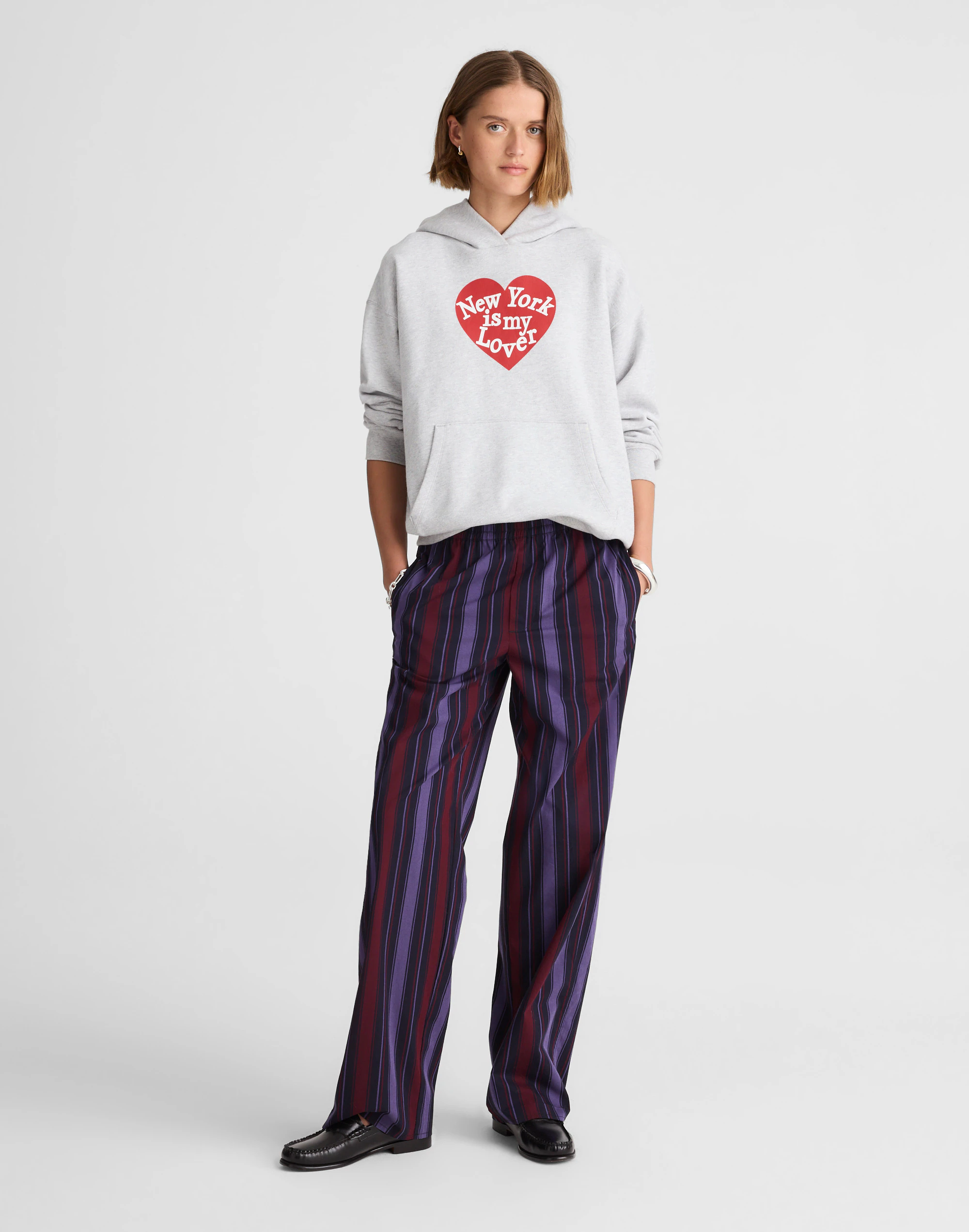 Alexa Chung for Madewell Ernie Poplin Pant