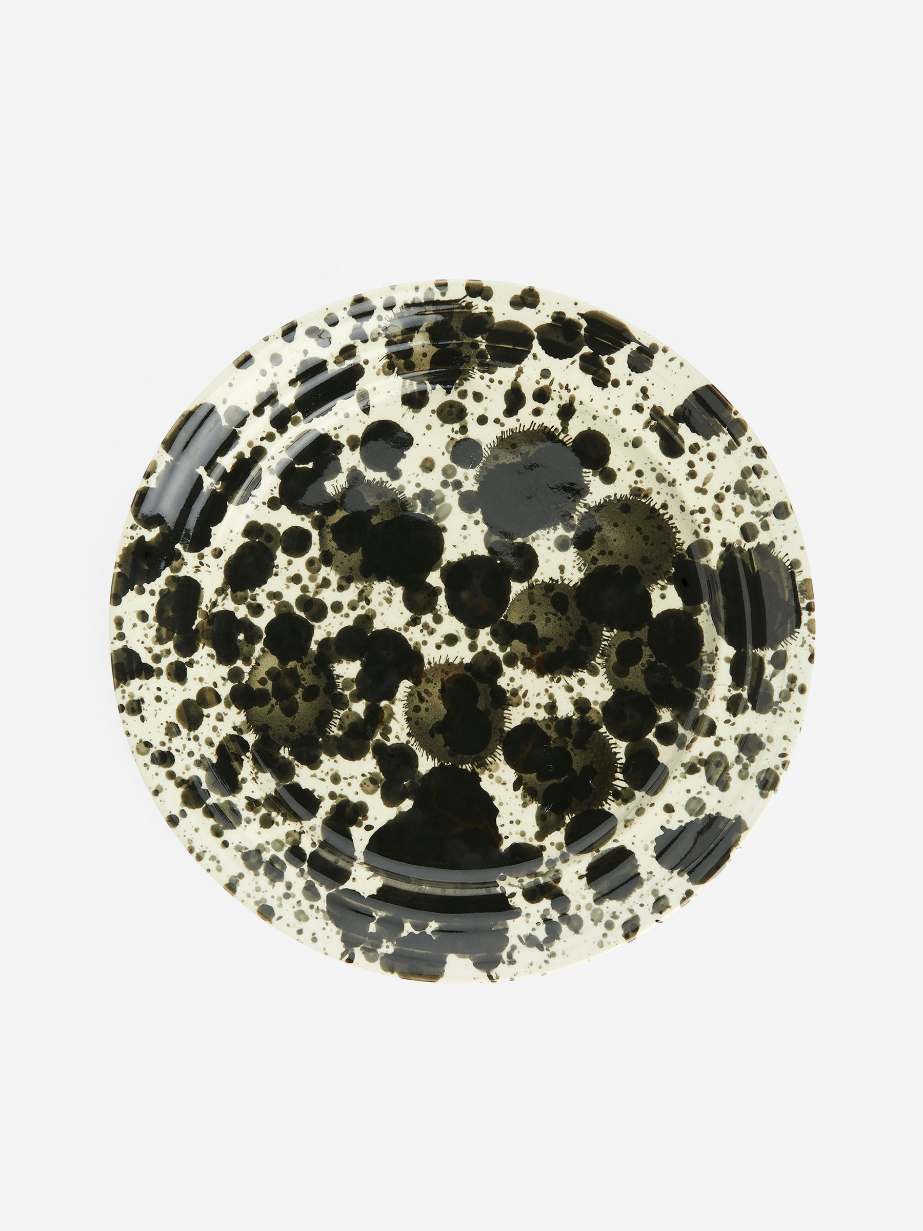 Plate 27 Cm – Off White/black – Homeware – Arket Gb
