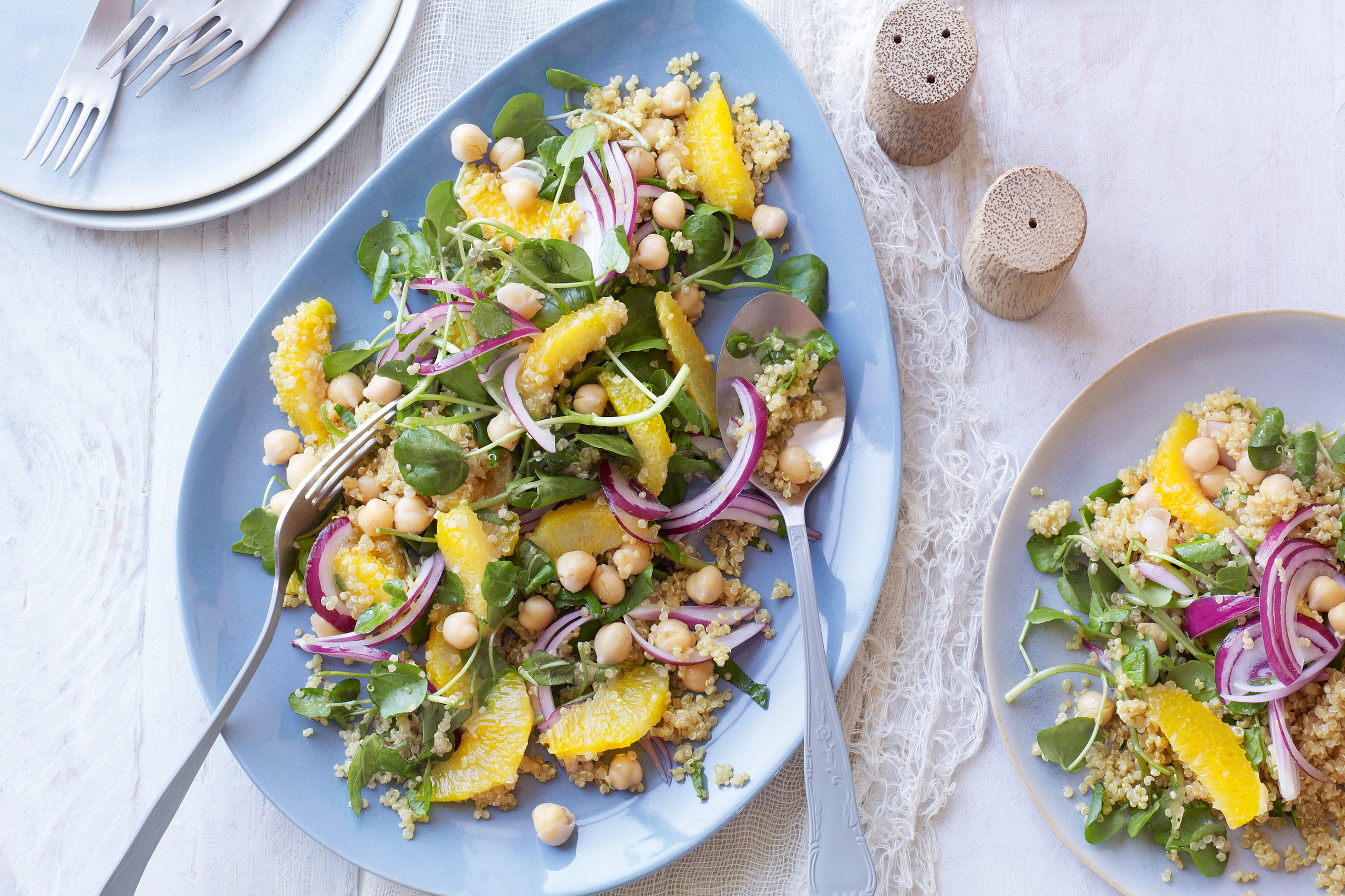 Slimming World chickpea, orange and quinoa salad recipe