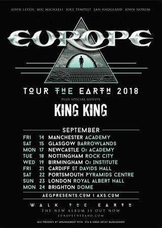 Europe 2018 Tour