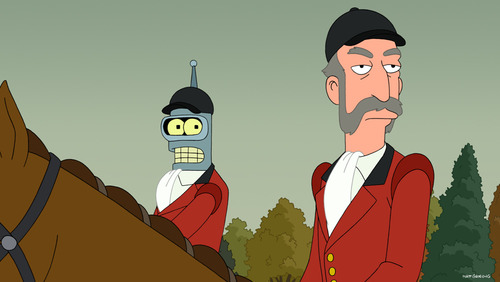 Patrick Stewart guest stars on &quot;Futurama&quot; as a character called the Huntmaster