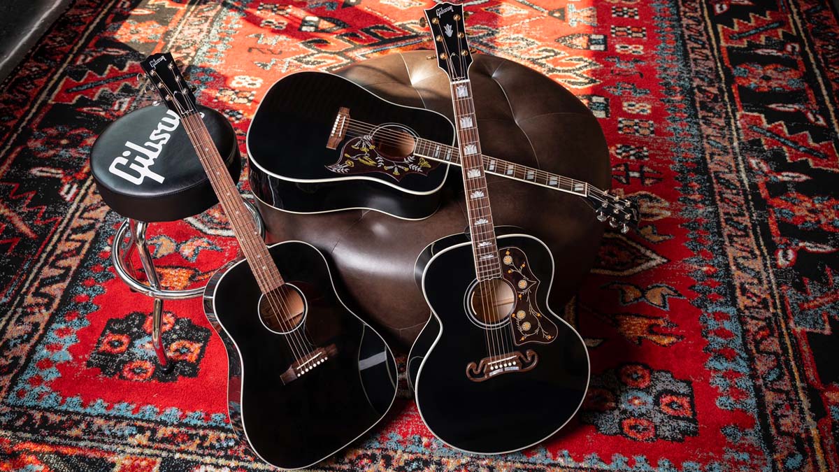 Gibson adds a trio of limited edition acoustic guitars to its 