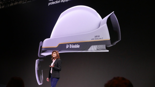 Trimble customized the HoloLens 2 for construction sites.