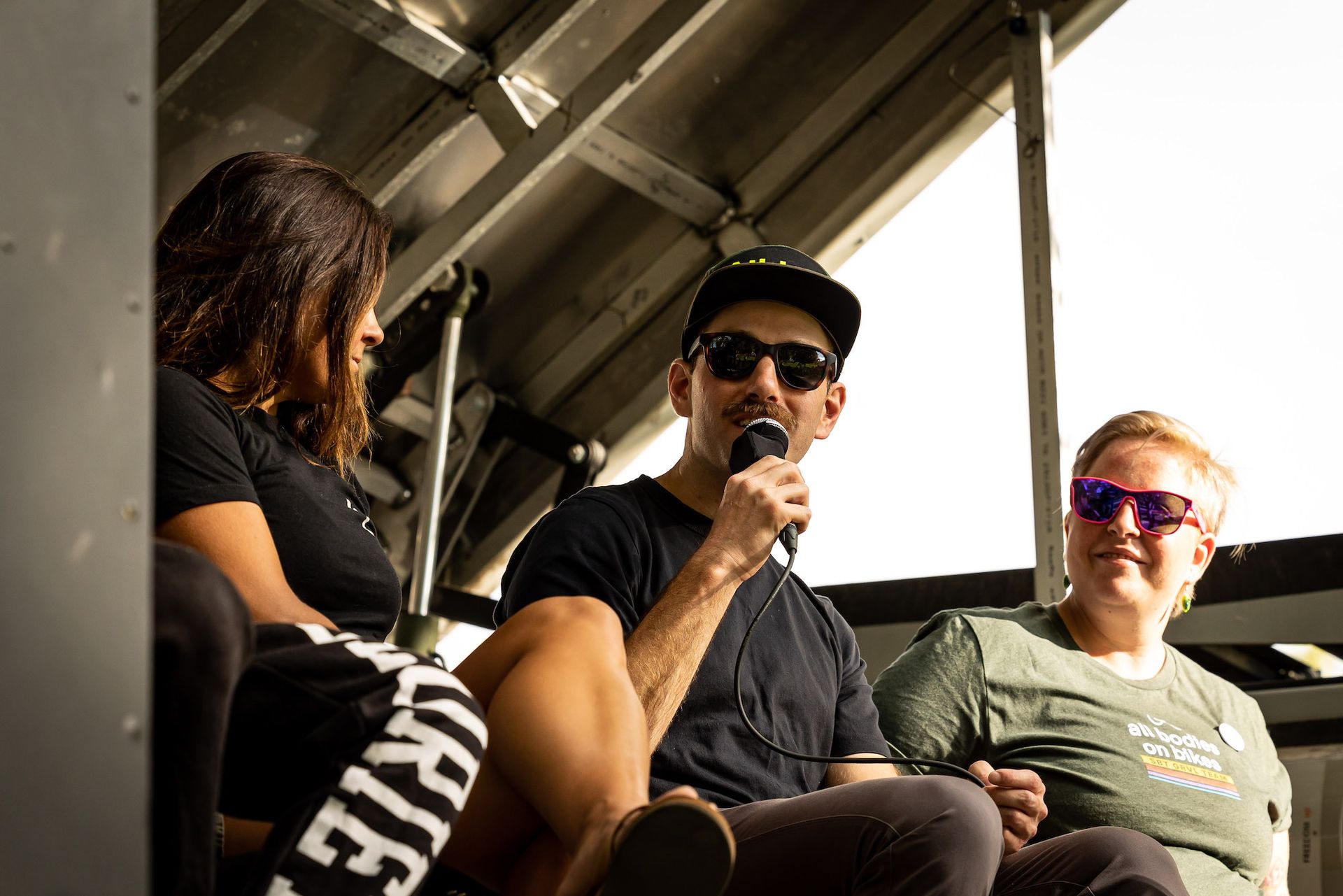 Para cyclist Andrew “Bernie” Bernstein