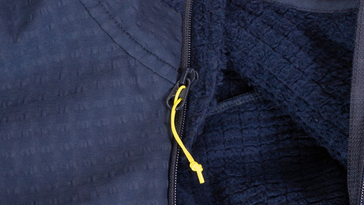 7Mesh Seton jersey zipper detail