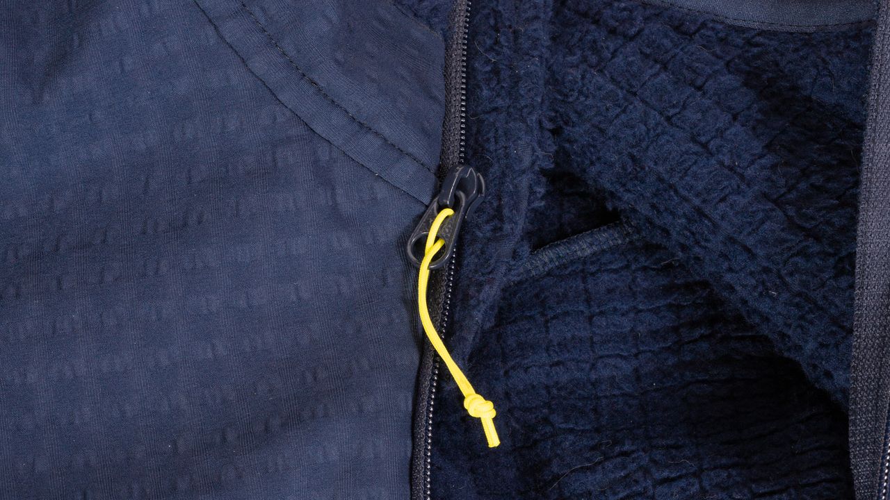 7Mesh Seton jersey zipper detail