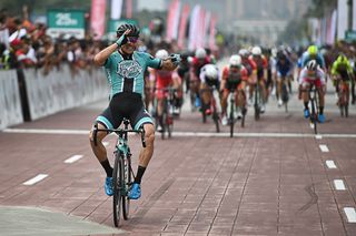 Travis McCabe (Floyd's Pro Cycling) wins stage 3 at the Tour de Langkawi