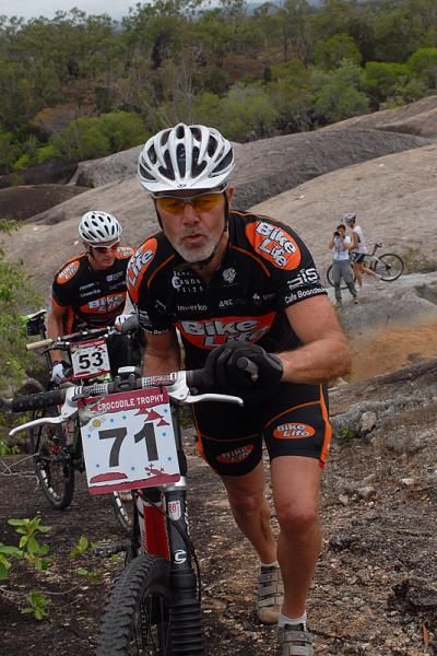 Weit Heuker racing the Crocodile Trophy before his death.