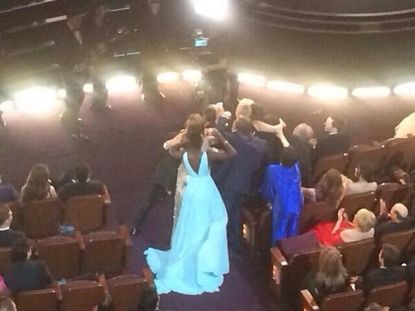 Liza Minnelli was shut out of Ellen's star-studded Oscar selfie