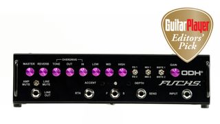 A photo showing the front panel of the Fuchs Audio ODH head