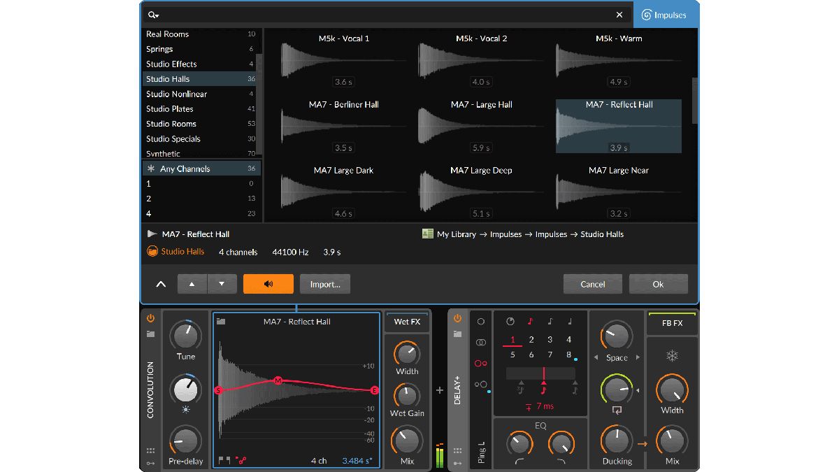 Bitwig Studio 4.3 arrives with new convolution and delay effects and ...