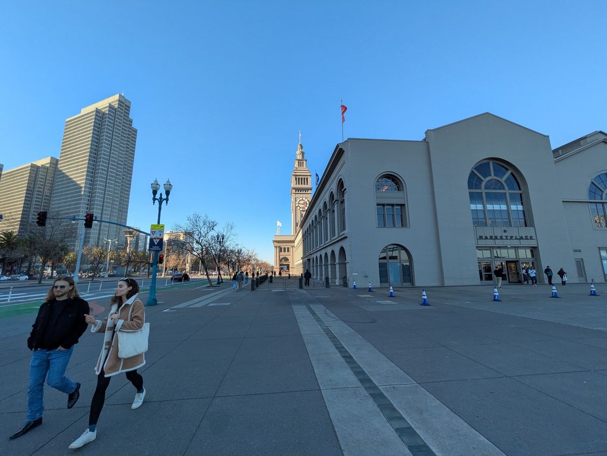 Ferry Building side shot by Pixel 8a