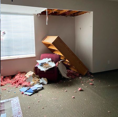 genesis women's shelter in dallas, tx, suffered damage in winter storm