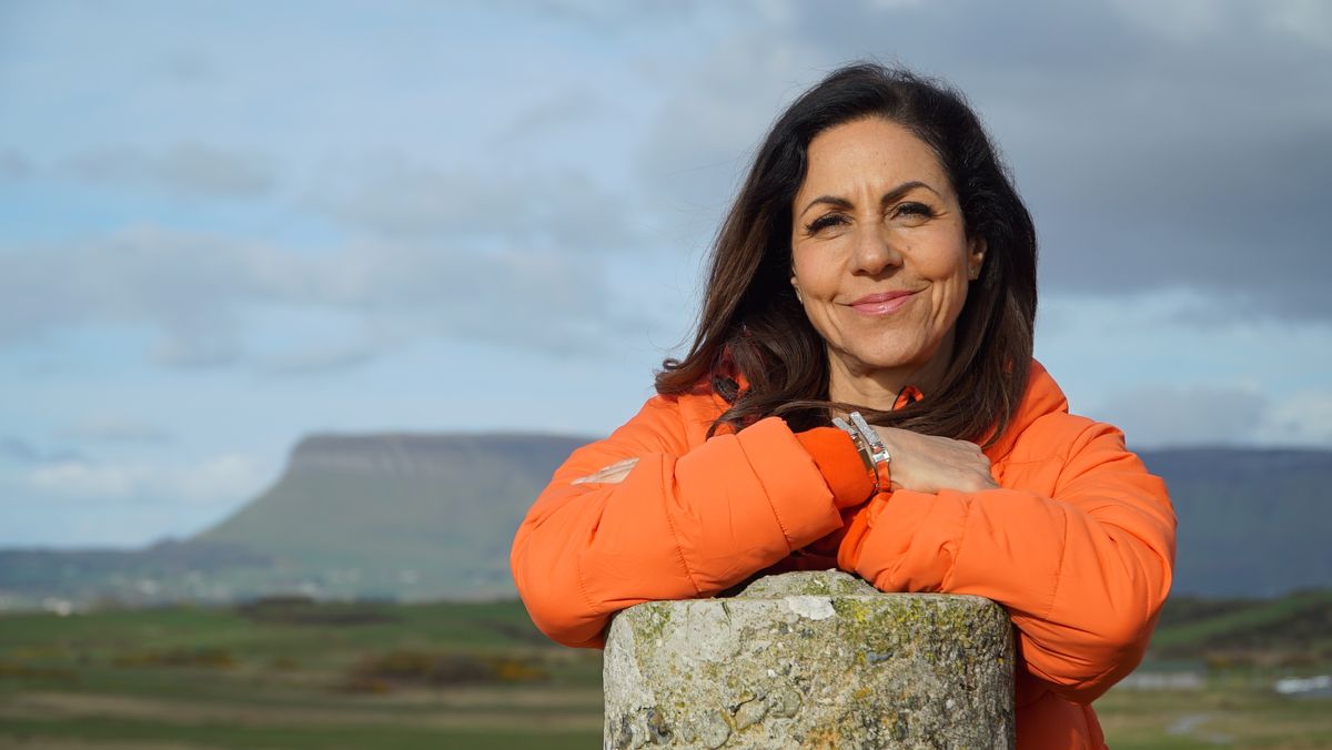 Julia Bradbury&#039;s Irish Journey season 1 posed image of Julia.