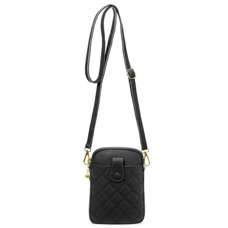 Falan Mule Small Crossbody Bags for Women Trendy,genuine Leather Cell Phone Bag Wallet Purses With Adjustable Strap