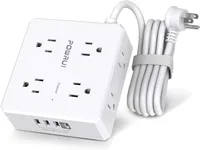 Powrui surge protector power strip: was $19.99 now $9.98 @ Amazon