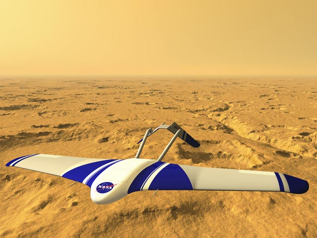 Future Mars Craft Inspires High-Tech Spy Plane