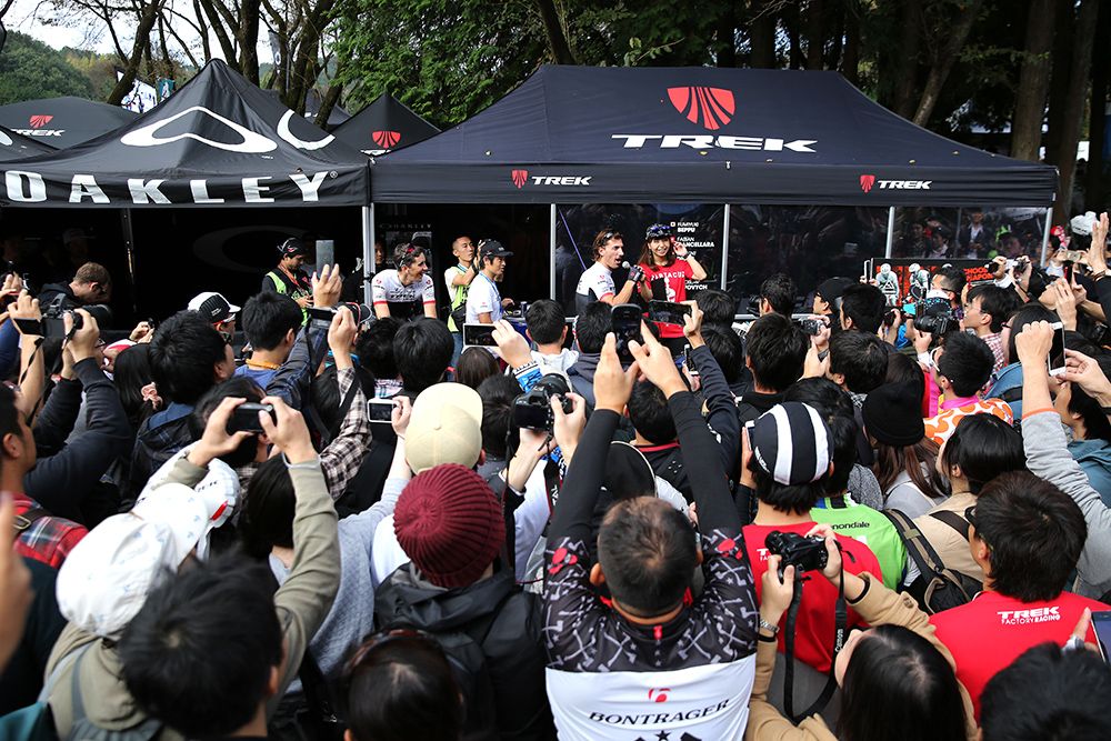 Fabian Cancellara proved to be a star attraction