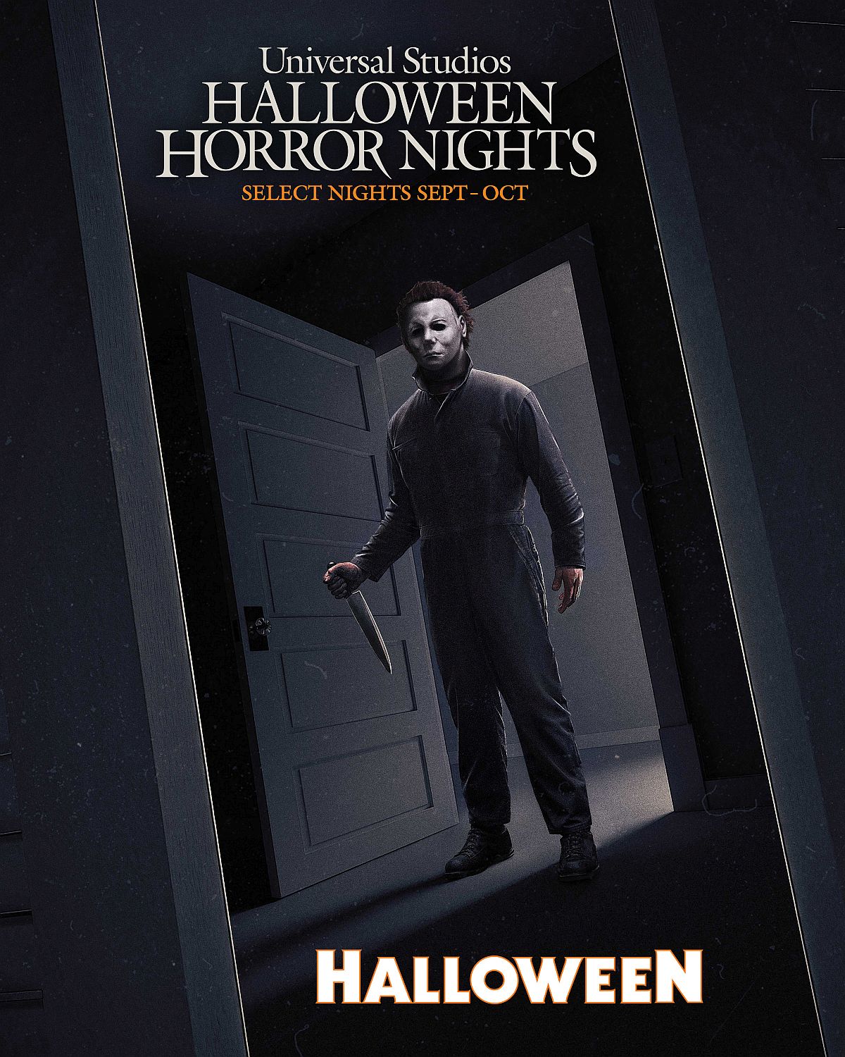 Halloween Horror Nights Michael Myers poster