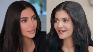 Kim Kardashian is shown on The Kardashians, and Kylie Jenner is shown on Khloe in Wonder Land.