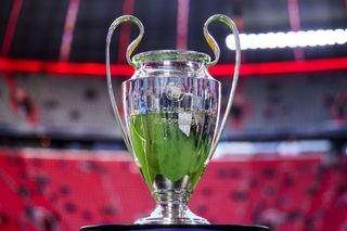 The Champions League trophy