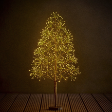3ft Pre Lit Twig Cluster Christmas Tree.