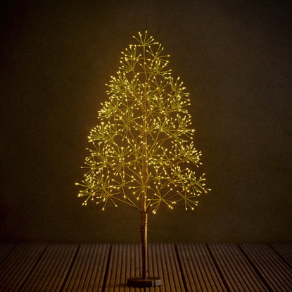 3ft Pre Lit Twig Cluster Christmas Tree.