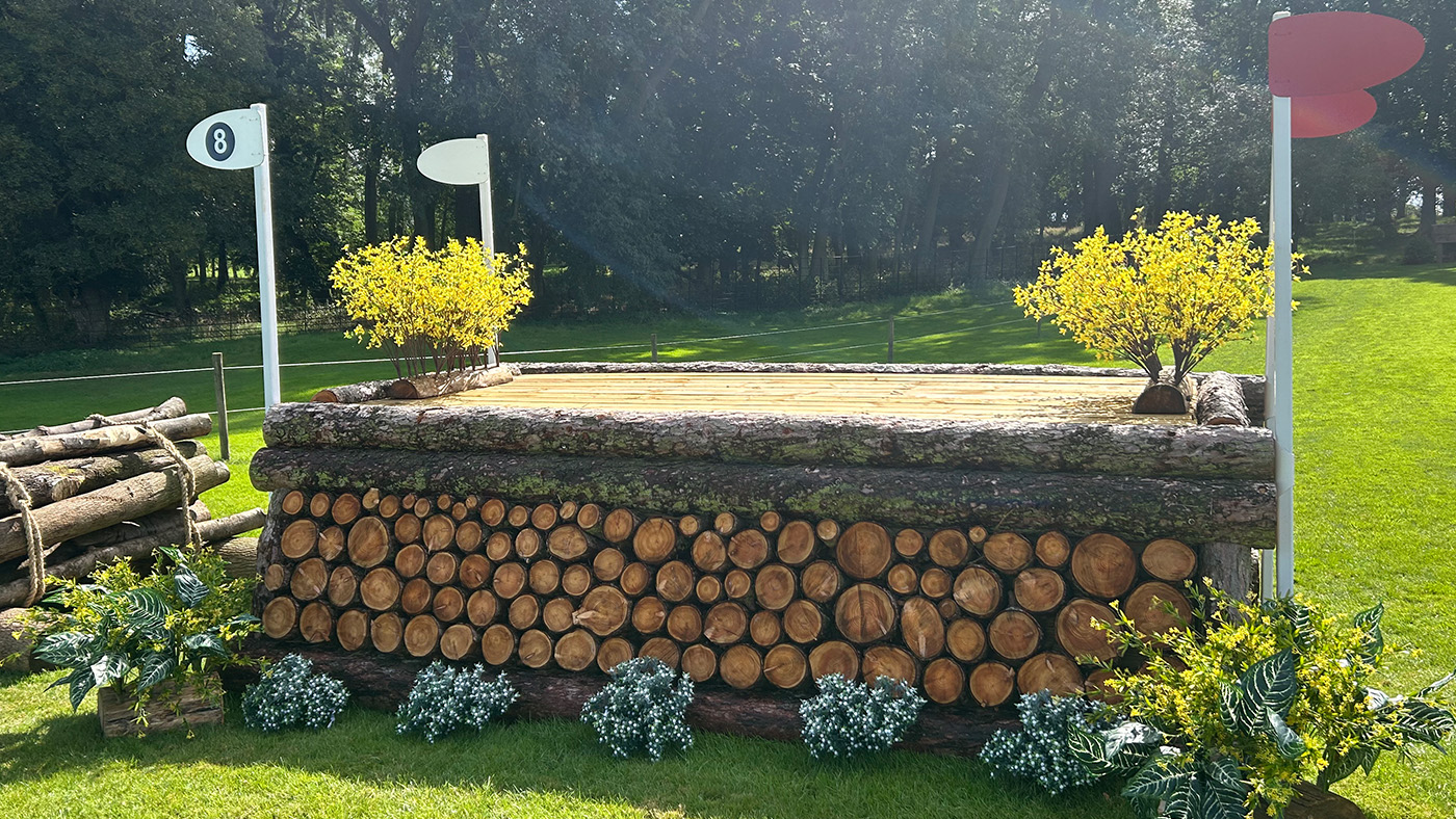 Burghley Horse Trials cross-country course