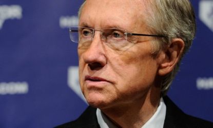 Harry Reid said the Senate would vote to extend only the middle-income tax cuts by September, but campaign politics delayed the debate.