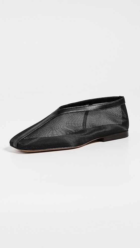Mansur Gavriel Square Soft V Flats