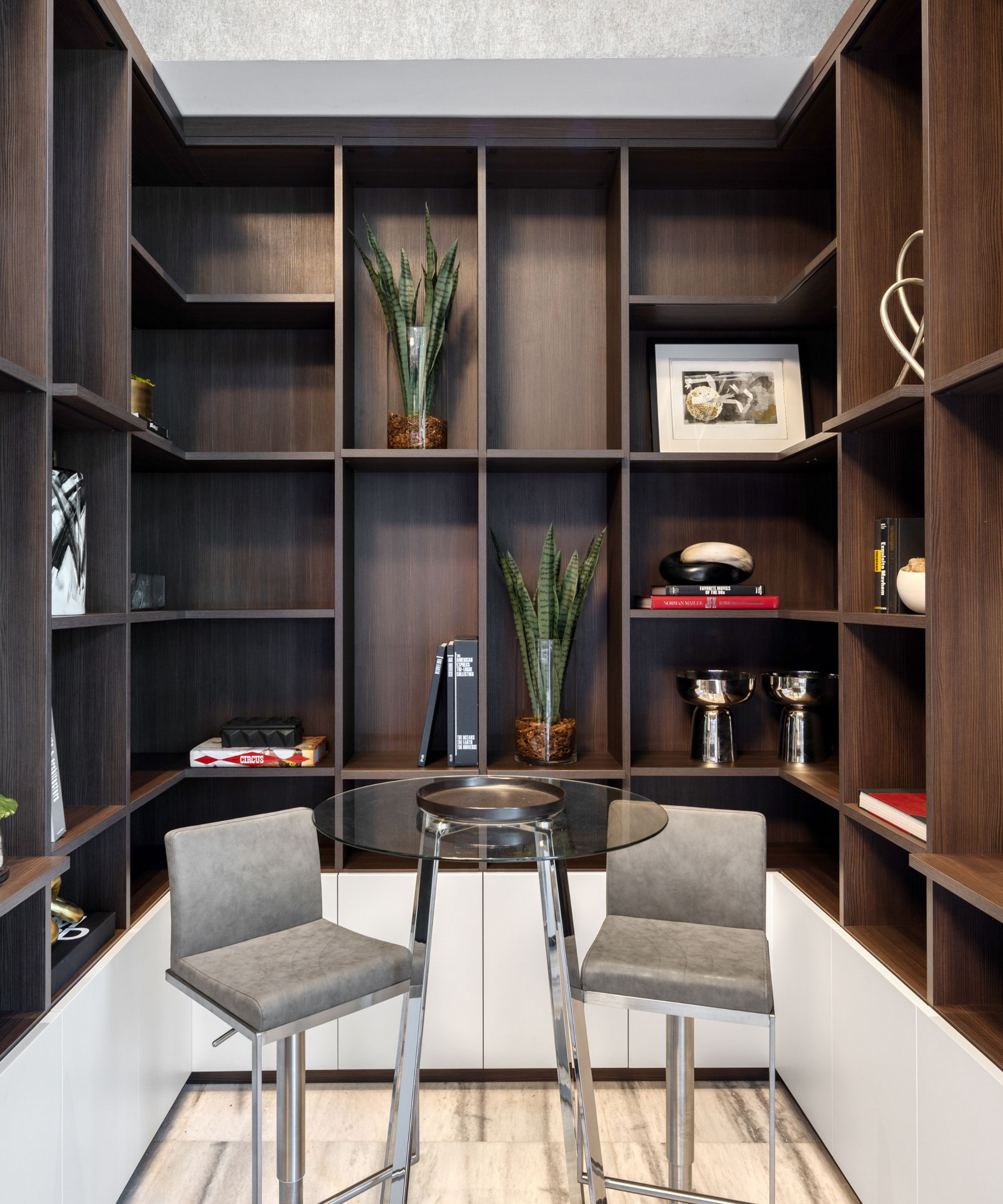 David Ortiz's shelves