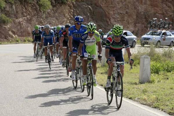 Giovanni Visconti (Movistar) on the front