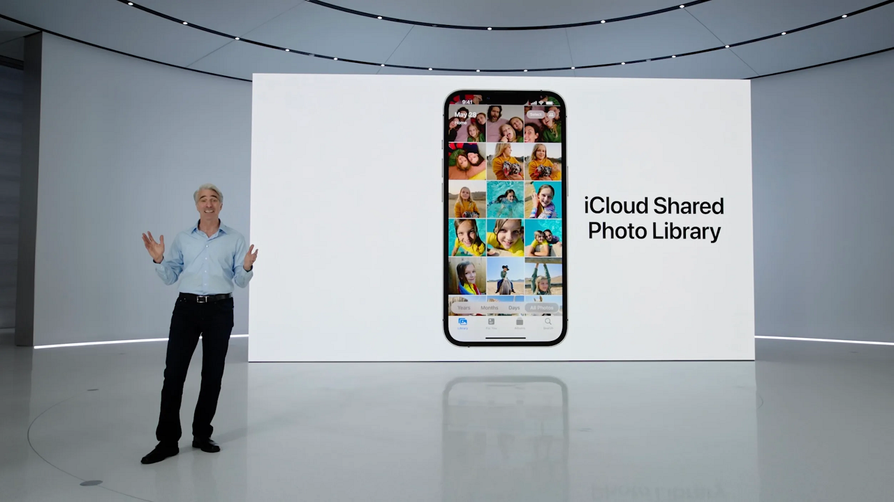 iOS 16 Apple sharing library