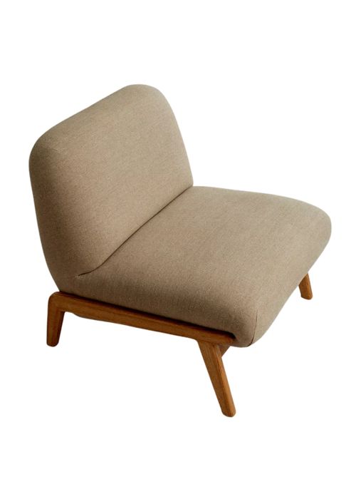 Accent Chair Upholstery in Linen