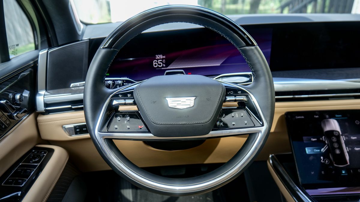 2025 Cadillac Escalade IQ Sport 2 test drive.