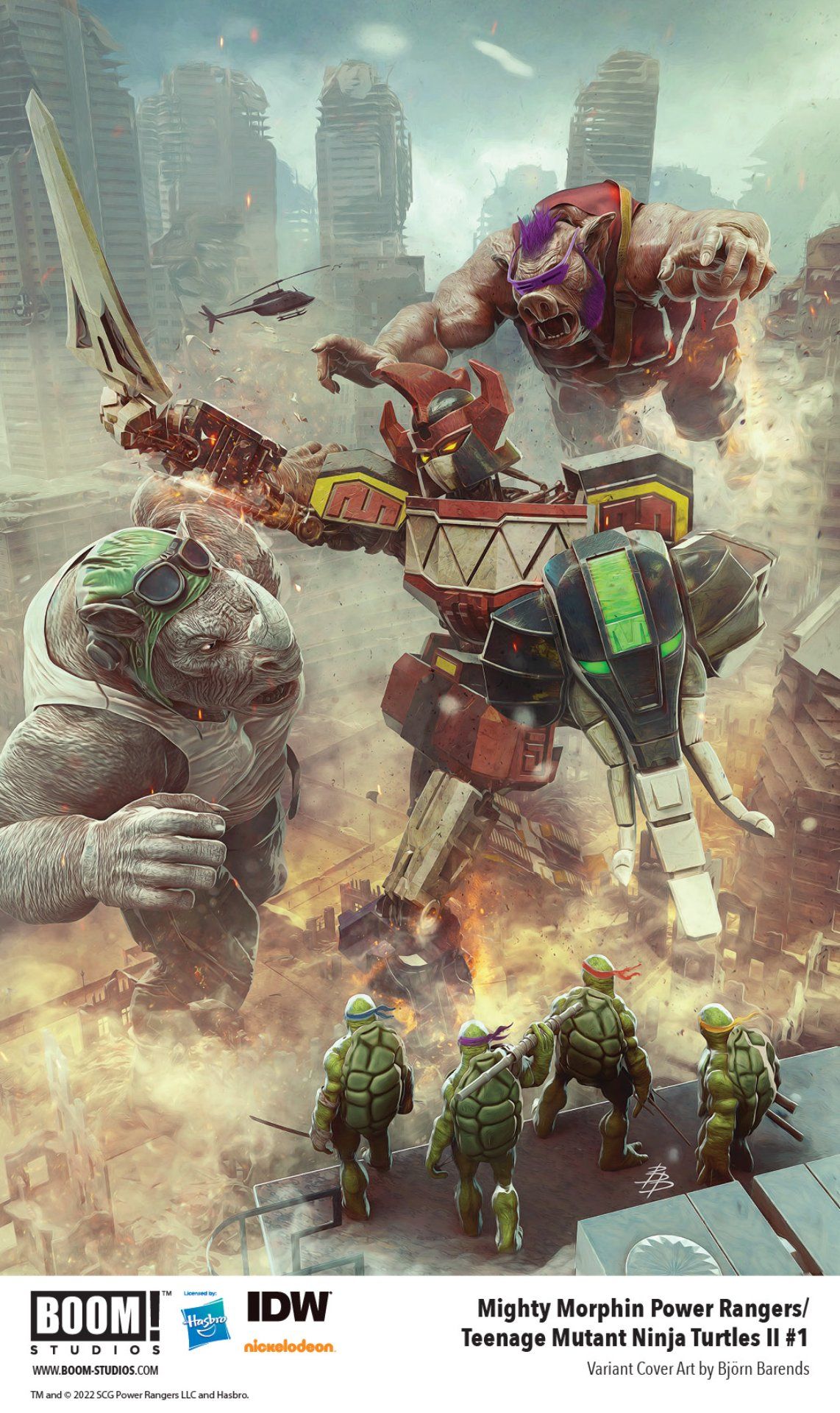 Mighty Morphin' Power Rangers/Teenage Mutant Ninja Turtles II