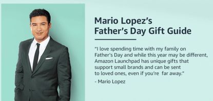 Mario Lopez for Amazon Launchpad