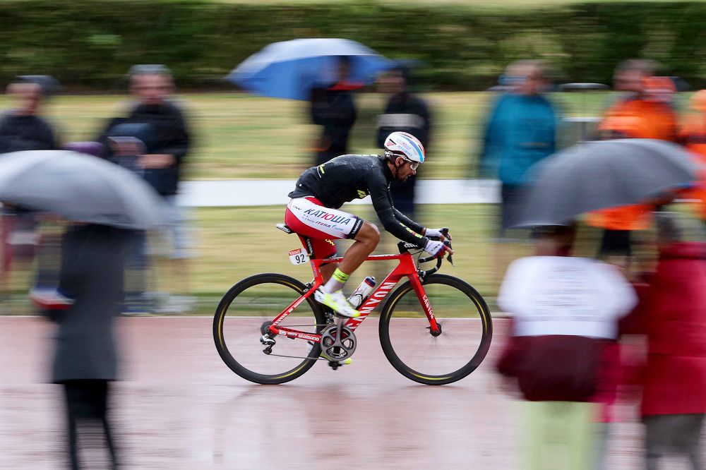 Giampaolo Caruso in action during stage 5.