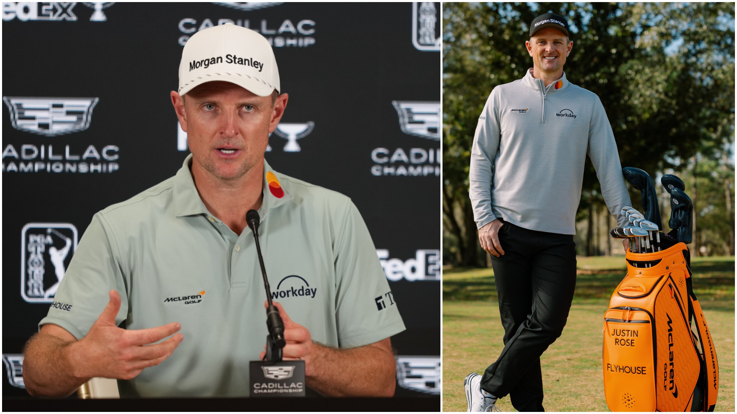 Justin Rose explains why he joined McLaren Golf