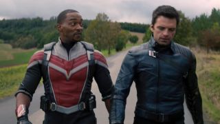 Anthony Mackie and Sebastian Stan in The Falcon and the Winter Soldier.