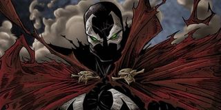 Spawn, looking very sinister.
