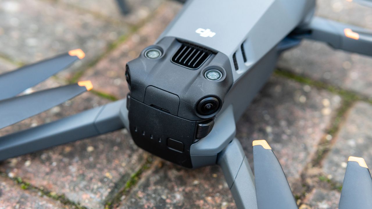 The DJI Mavic 3 drone's rear sensors