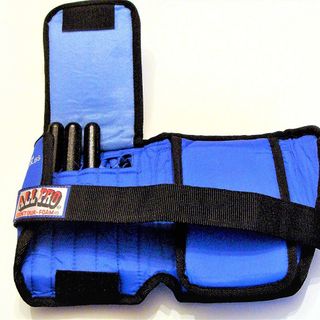 All Pro Weight Adjustable ankle weights in blue against white background