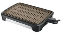 George Foreman Smokeless BBQ Grill on white background