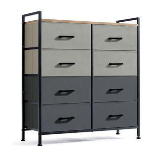 LINSY HOME Dresser for Bedroom in grey